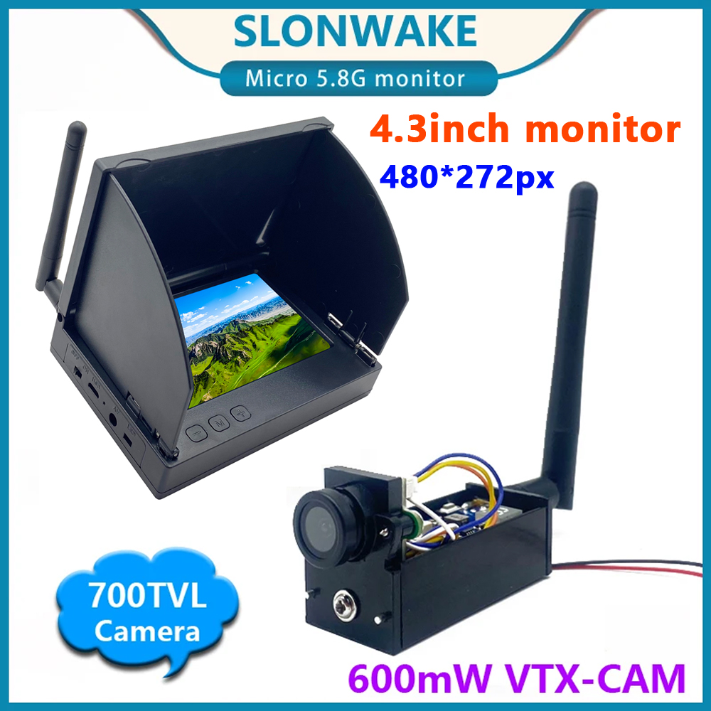 Drone Controller Screen - พร้อมใช้งาน จอภาพ FPV 5.8G 48CH ความละเอียด