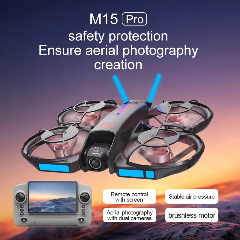 โดรน FPV รุ่นใหม่ M15 ปี 2026  - Drone Controller Screen บทวิจารณ์และราคา