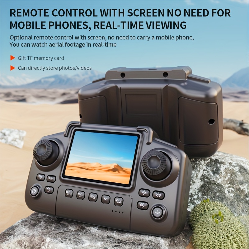 โดรนพับได้รุ่นอัปเกรด E99 PRO  - Drone Controller Screen บทวิจารณ์และราคา