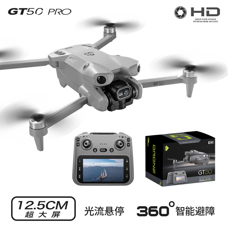 โดรน GT50 Pro ถ่ายภาพทางอากาศแ - Drone Controller Screen บทวิจารณ์และราคา